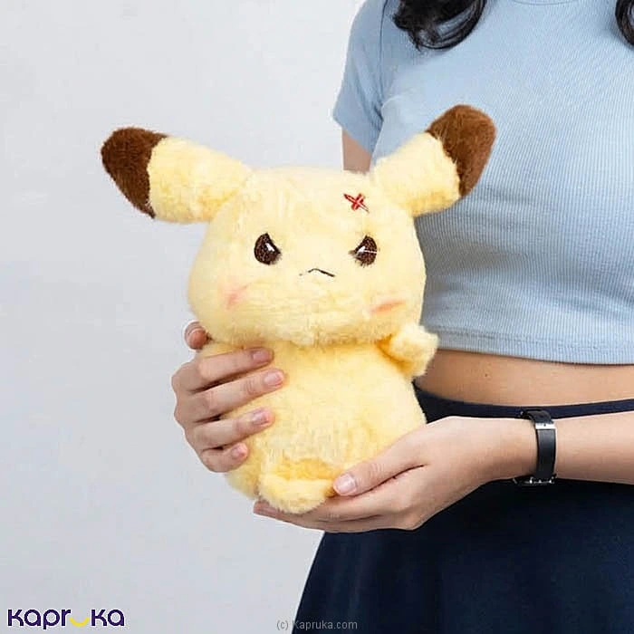 Grumpy Pikachu Plush Toy - 8 Inch