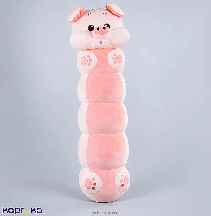 Piggy Caterpillar Plush Toy - 110cm