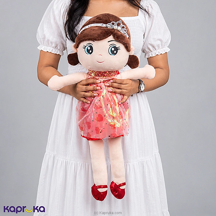 Sparkly Princess Dress Rag Doll - 75 Cm