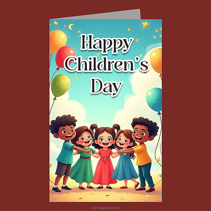 Children s Day Greeting Card