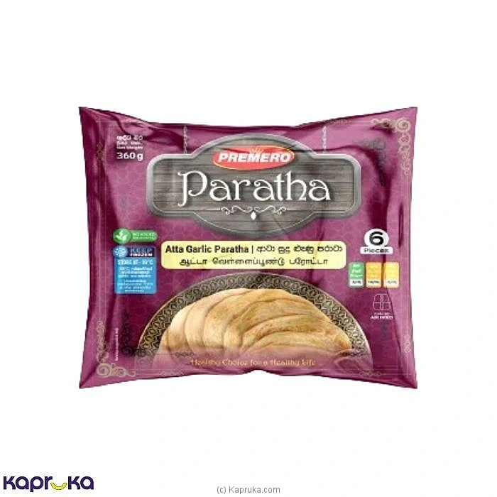 Premero Atta Paratha Garlic 6s