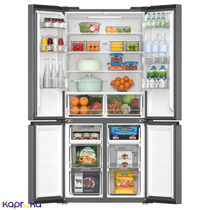 TOSHIBA 517L MULTI- DOOR INVERTER SMART REFRIGERATOR - GR- RF677WI- PMX