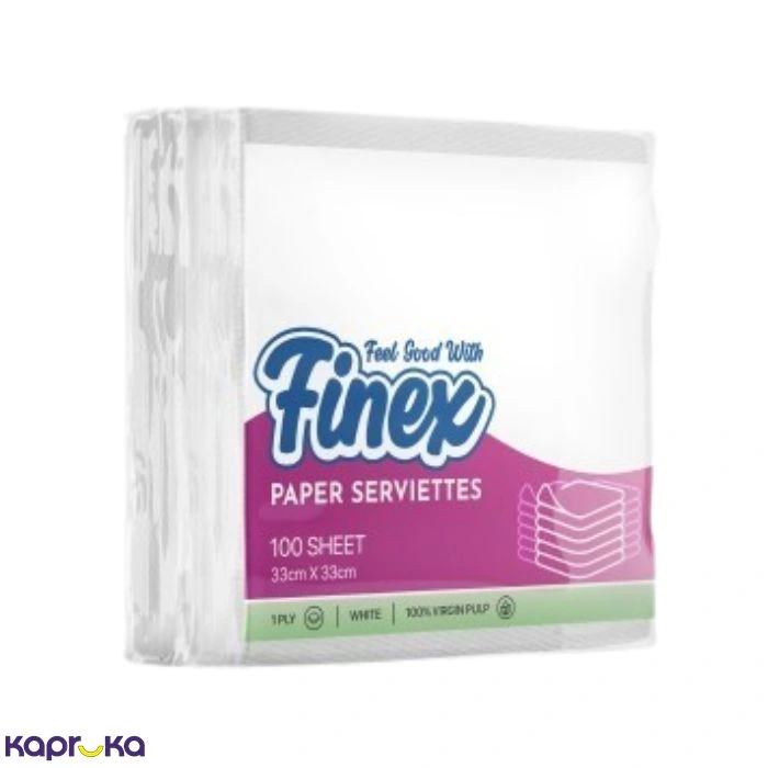 FINEX Paper Serviette - 100 Sheets