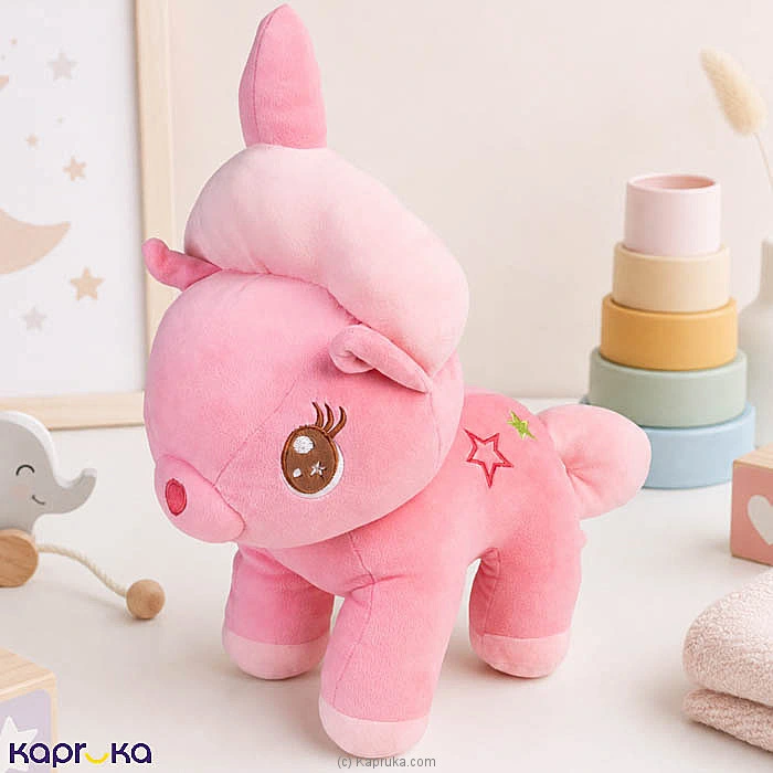 Ruby Spark Fancy Unicorn Plush Toy - 17 Inches