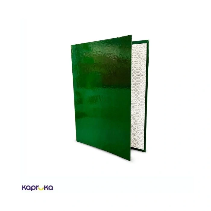Punchless Clip File   Dark Green