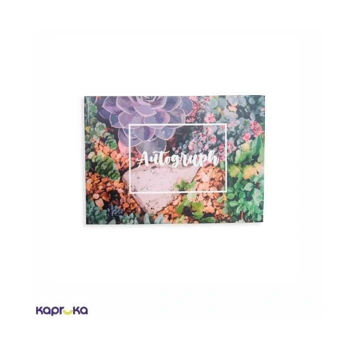 Bloom Notes Autograph A5 Hardcover Notebook   160 Pages