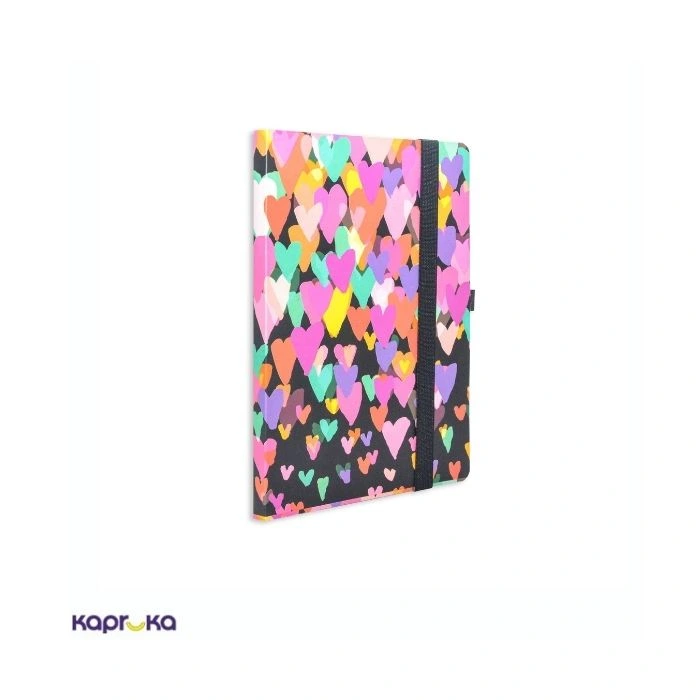 BEVIBE Rainbow Hearts Soft Cover Journal 160p