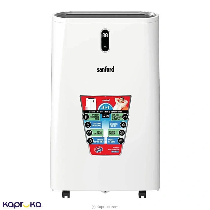 Sanford 14400 BTU Portable, Energy Saving, Smart, Air Conditioner
