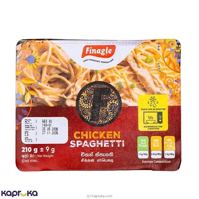 Finagle Chicken Spaghetti 210g