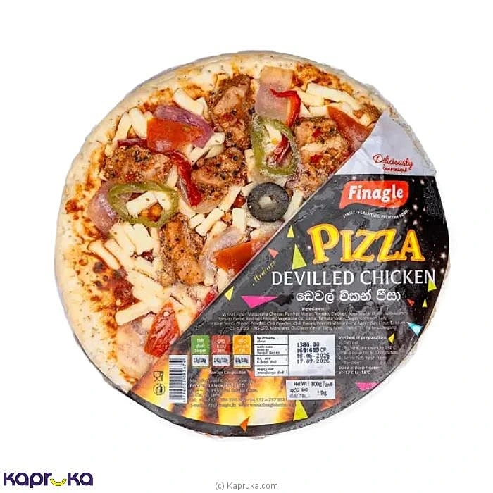 Finagle Medium Devilled Chicken Pizza 255g