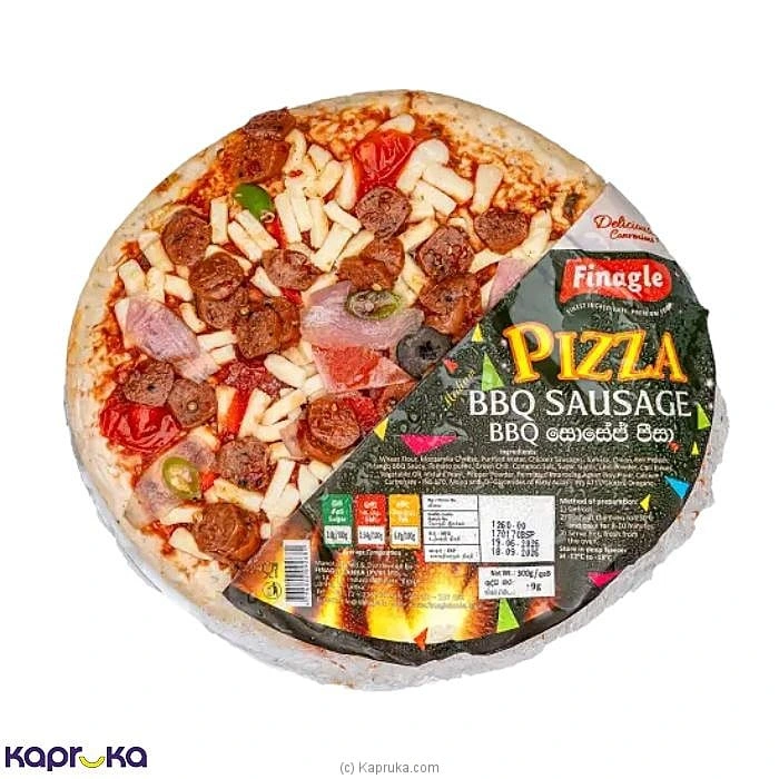 Finagle Medium BBQ Sausage Pizza 330g