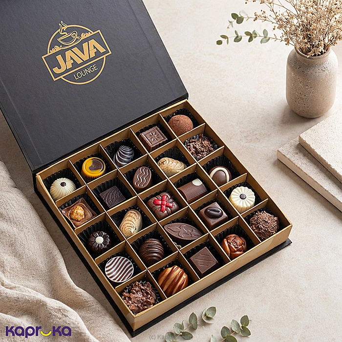 Java Premium Chocolate Assortment 25 Piece Chocolate Box