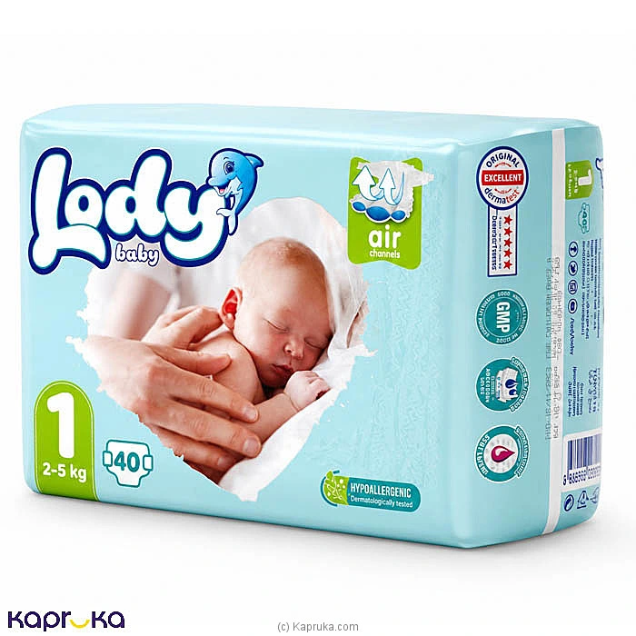 LODY BABY DIAPER NEWBORN 40PCS PACK