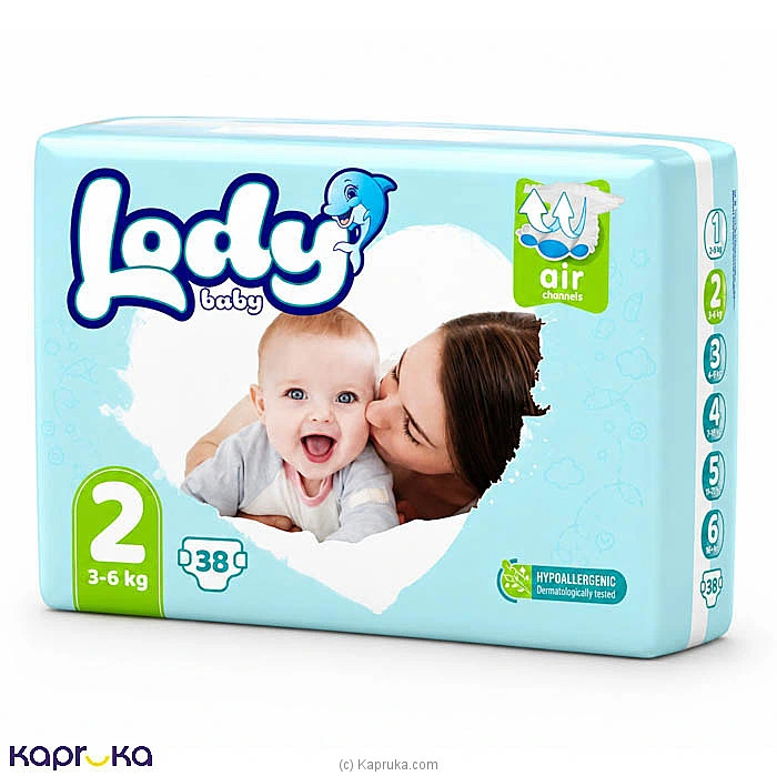 LODY BABY DIAPER 38PCS PACK S