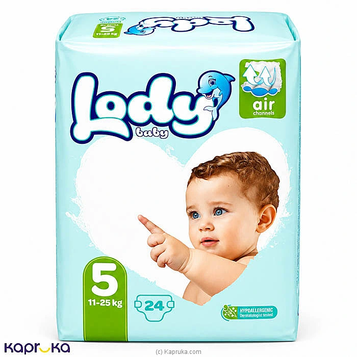 LODY BABY DIAPER JUNIOR 24PCS PACK XL