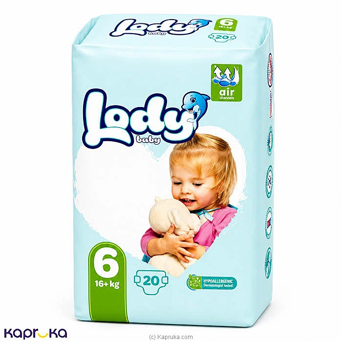 LODY BABY DIAPER 20PCS XXL