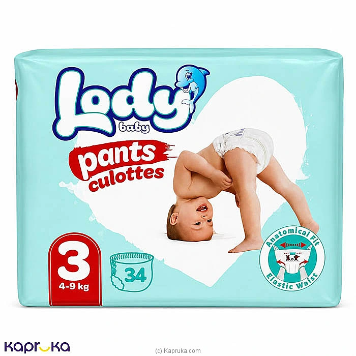 LODY BABY PANT MIDI 34PCS PACK M