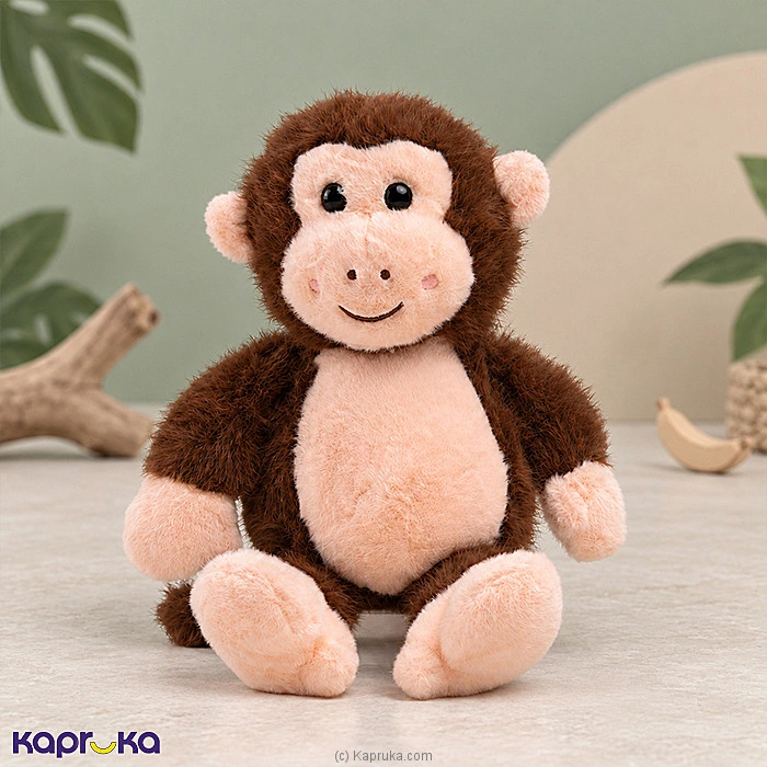 Playful Cheeky Monkey Plush Toy - 12 Inch