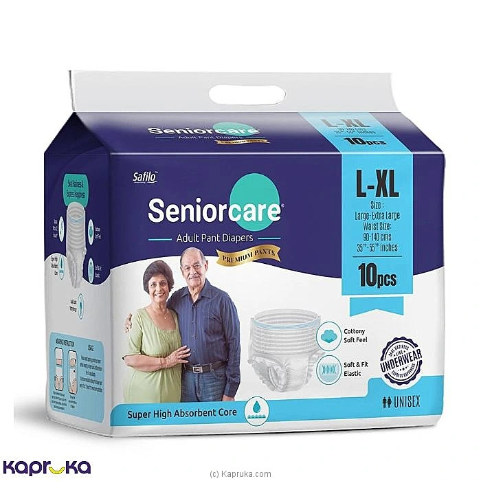 Seniorcare Adult Pant Diapers 10 Pcs L - XL