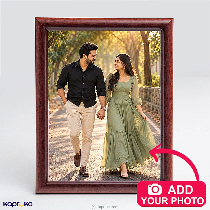 Personalized Glass Photo Frame (4``x6``)