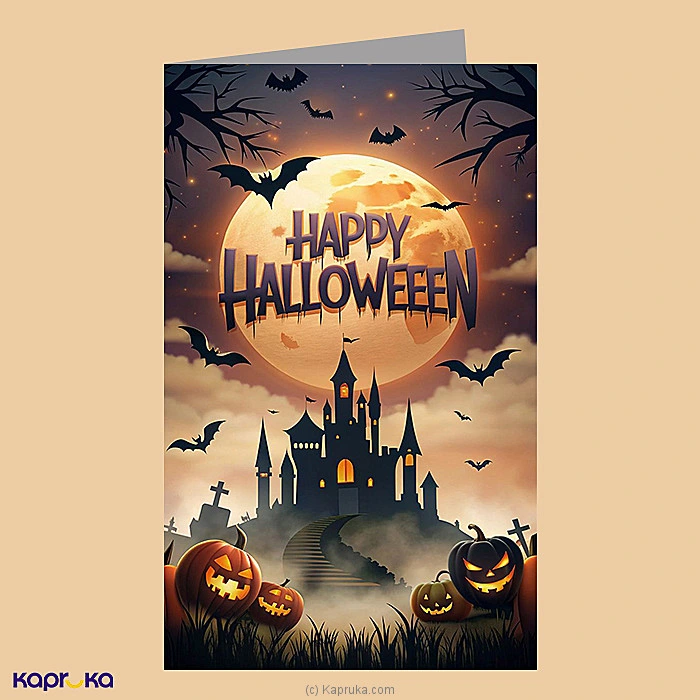 Happy Halloween Greeting Card